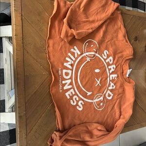 Orange SmileyWorld Spread Kindness Sweatshirt